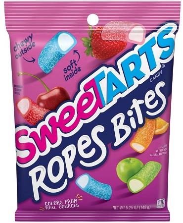 SWEETARTS ROPES BITES PEG BAG 5.25OZ