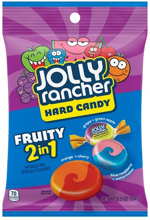 JOL.RANCH.PEG HARD CANDY FRUITY 2 IN 1