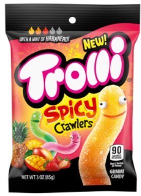 TROLLI SPICY CRAWLERS 3OZ PEG