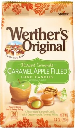 WERTHERS ORIG. CARAMEL APPLE 9.4OZ BAG**AVAILABLE BY SPECIAL ORDER ONLY, ALLOW 30 DAYS LEADTIME