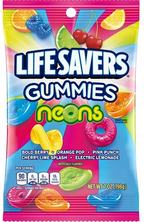 LIFESAVERS GUMMIES NEONS 12/7OZ