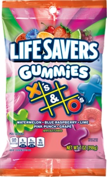 LIFESAVERS GUMMIES X's & O's 12/7OZ