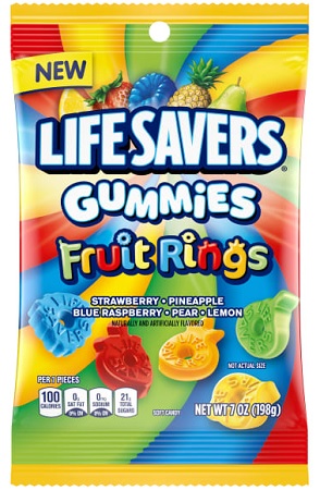LIFESAVERS GUMMIES FRUIT RING 12/7OZ