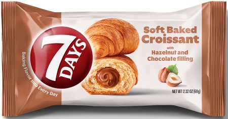 7 DAYS CROISSANT  HAZELNUT 2.12oz**LIMITED EDITION AVAILABLE 10/2026 PREBOOK AVAILABLE**
