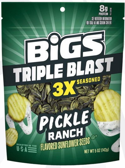 BIGS SEEDS TRIPLE BLAST PICKLE RANCH 5OZ**AVAILABLE - 11/2026**