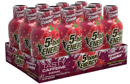 5 HOUR ENERGY EXTRA STRENGTH RASPBERRY COOLER 12CT (230mg)**AVAILABLE - 12/2026**