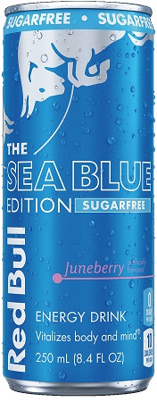 RED BULL 8.4OZ SUGAR FREE JUNEBERRY (SEA BLUE)
