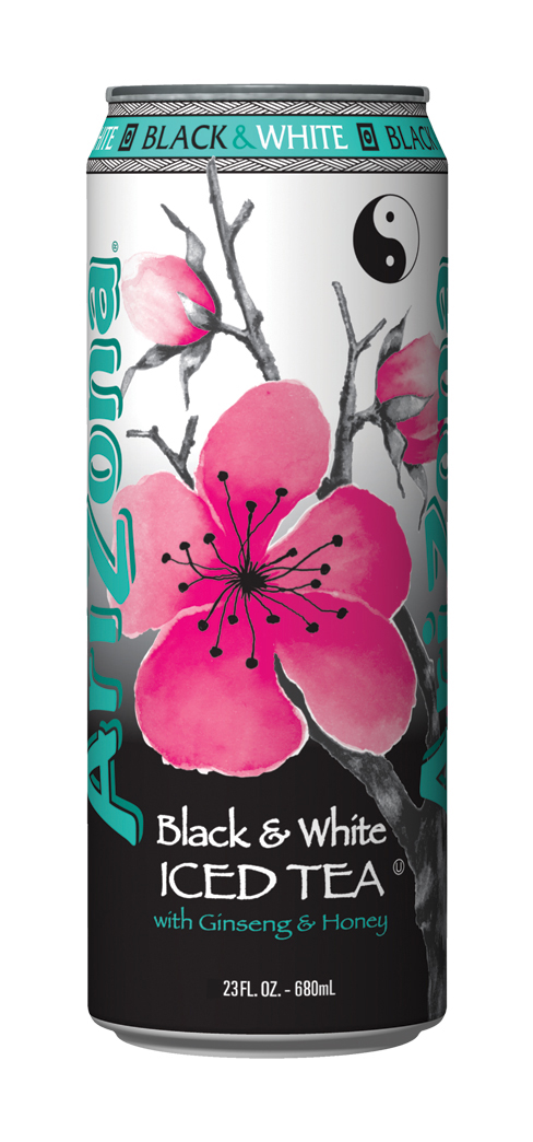 ARIZONA BLACK & WHITE 22OZ(NO PRE-PRICE)