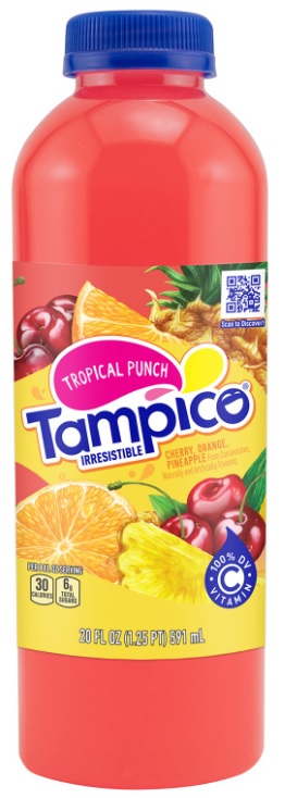 TAMPICO TROPICAL PUNCH DRINK24/20OZ