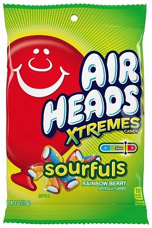 AIRHEAD EXT SOURFULS PEG 6OZ RAINBOW BERRY