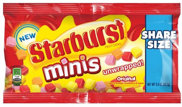 STARBURST MINIS KING 3.5OZ