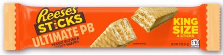 REESE'S STICKS ULTIMATE PEANUT BUTTER KING 3OZ** AVAILABLE  02/19/2027**
