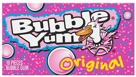 BUBBLE YUM 10PC ORIGINAL 12CT (2.8OZ)
