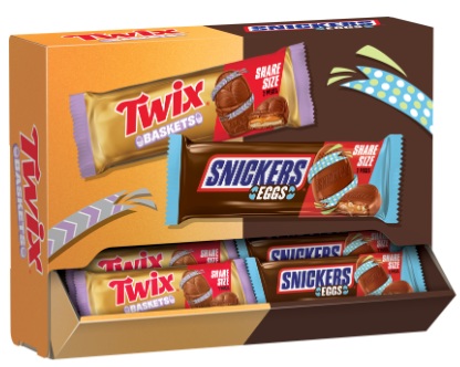 SNICKERS & TWIX MIXED KING SIZE DISPLAY  (48/2.2OZ)**LIMITED EDITION AVAILABLE - 11/2026 PREBOOK AVAILABLE **