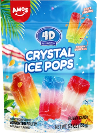 4D CRYSTAL ICE POPS PEG 5OZ**LIMITED EDITION AVAILABLE - 01/2027**