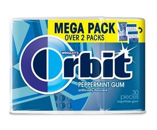 ORBIT MEGA PACK PEPPERMINT (30 PC.)