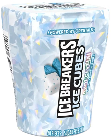 ICE BREAKER CUBE BTL MINT CRYSTAL  (3.24OZ)**AVAILABLE BY SPECIAL ORDER AND EMAIL ONLY, ALLOW 21 DAYS LEADTIME**