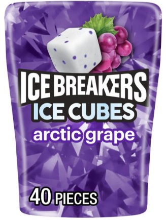 ICE BREAKER CUBE BTL ARCTIC GRAPE   (3.24OZ)**AVAILABLE BY SPECIAL ORDER AND EMAIL ONLY, ALLOW 21 DAYS LEADTIME**