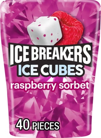 ICE BREAKER CUBE BTL RASPBERRY SORBET   (3.24OZ)**AVAILABLE BY SPECIAL ORDER AND EMAIL ONLY, ALLOW 21 DAYS LEADTIME**