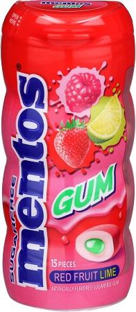 MENTOS GUM PURE FRESH RED FRUIT 15PC. (1.06OZ)