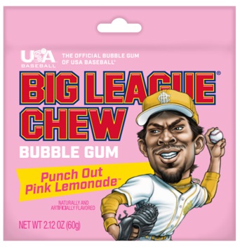BIG LEAGUE CHEW PINK LEMONADE 2.12OZ