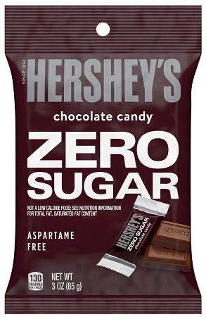 HERSHEY'S MILK ZERO SUGAR 3OZ PEG