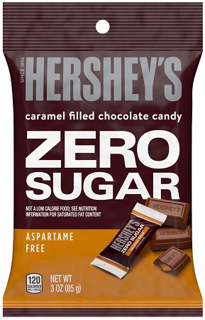 HERSHEY'S CARAMEL ZERO SUGAR 3OZ PEG