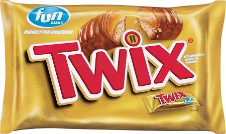 FUN SIZE TWIX CARAMEL 10.83OZ**AVAILABLE BY SPECIAL ORDER AND EMAIL ONLY, ALLOW 14 DAYS LEADTIME**