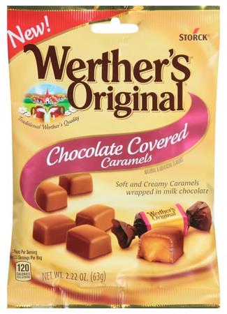 WERTHER'S ORIG. CHOC. COVERED 2.22OZ PEG