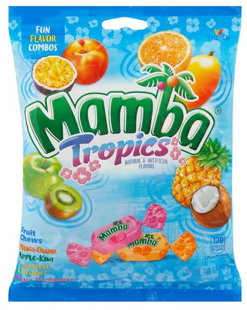 MAMBA TROPICS PEG BAG 7.05OZ**AVAILABLE BY SPECIAL ORDER ONLY, ALLOW 30 DAYS LEADTIME