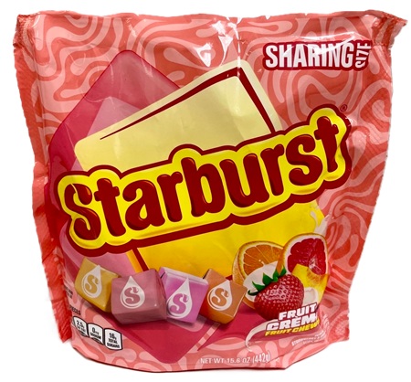 STARBURST FRUIT CREMES 15.6OZ