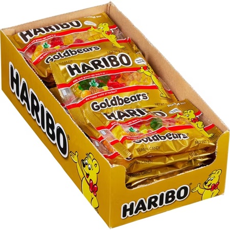 HARIBO 2OZ GOLD BEARS (24CT)