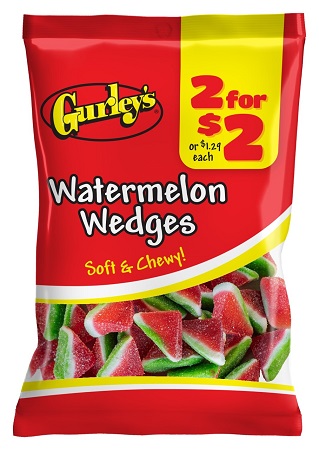 GURLEY'S 2/$2 WATERMELON WEDGES 2.5OZ