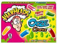 WARHEADS OOZE CHEWZ 3.5OZ BOX