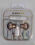 WARNER iPHONE HEADPHONES iPHONE PLUG