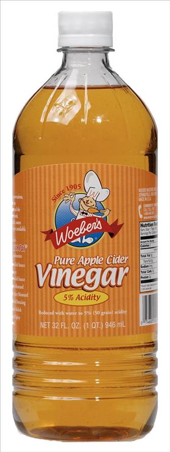 VINEGAR CIDER WOEBER'S12/32OZ