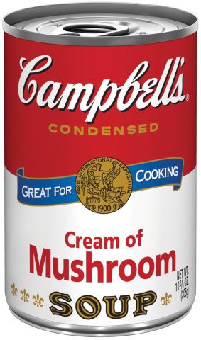 CAMPBELL'S CREAM OF MUSHROOM SOUP 48/10.5OZ