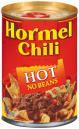 HORMEL CHILI NO BEANS HOT 15OZ