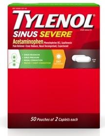TYLENOL SINUS SEVERE -2PK