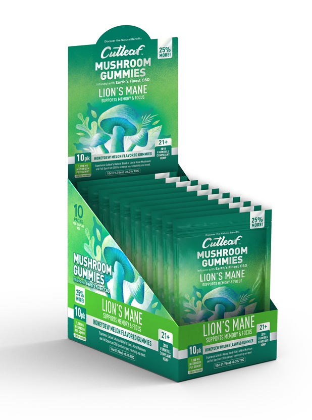 CUTLEAF MUSHROOM GUMMIES LION'S MANE