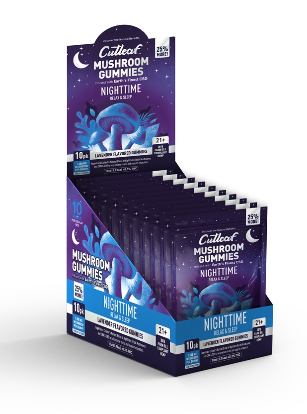 CUTLEAF MUSHROOM GUMMIES NIGHTTIME