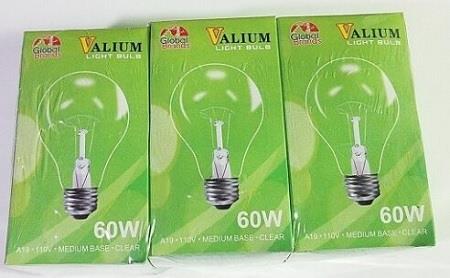LIGHT BULBS 60WT CLEAR