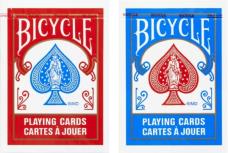 BEE BICYCLE POKER CARDS(LAYDOWN)