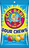 CRY BABY SOUR CHEWS 7OZ PEG BAG