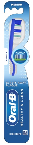 TOOTHBRUSH ORAL-B HEALTHY CLEAN (MEDIUM)