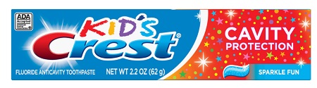 CREST KIDSSPARKLE FUN 2.2OZ**AVAILABLE BY SPECIAL ORDER ONLY, ALLOW 21 DAYS LEADTIME