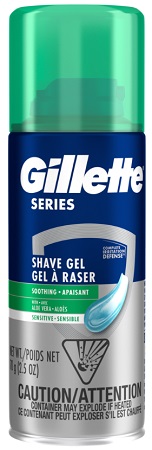 GILLETTE SHAVE GEL 2.5OZ SOOTHING**AVAILABLE BY SPECIAL ORDER AND EMAIL ONLY, ALLOW 21 DAYS LEADTIME**