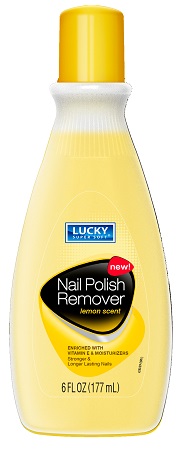 LUCKY NAIL POLISH REMOVER LEMON 6OZ
