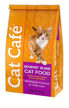 CAT CAFE 3LB. GOURMET BLEND