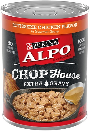 ALPO CAN 13OZ CHOPHOUSE ROTISSERIE CHICKENNOT AVAILABLE UNTIL 1/2026
